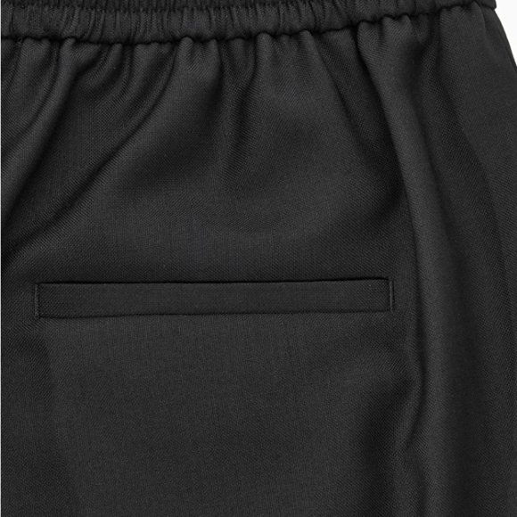 COS black straight leg wool pants NWOT - Picture 3 of 3